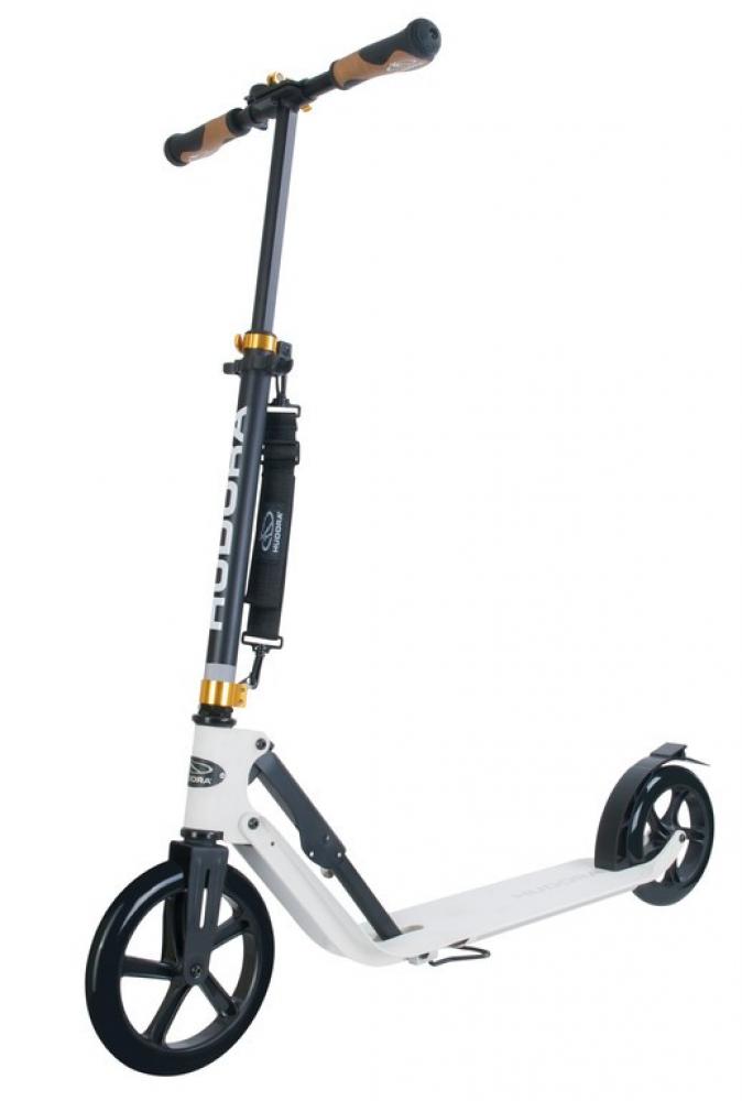 Roller Scooter Hudora Big Wheel Style Alu 9" 230 205 Style weiß 230 205