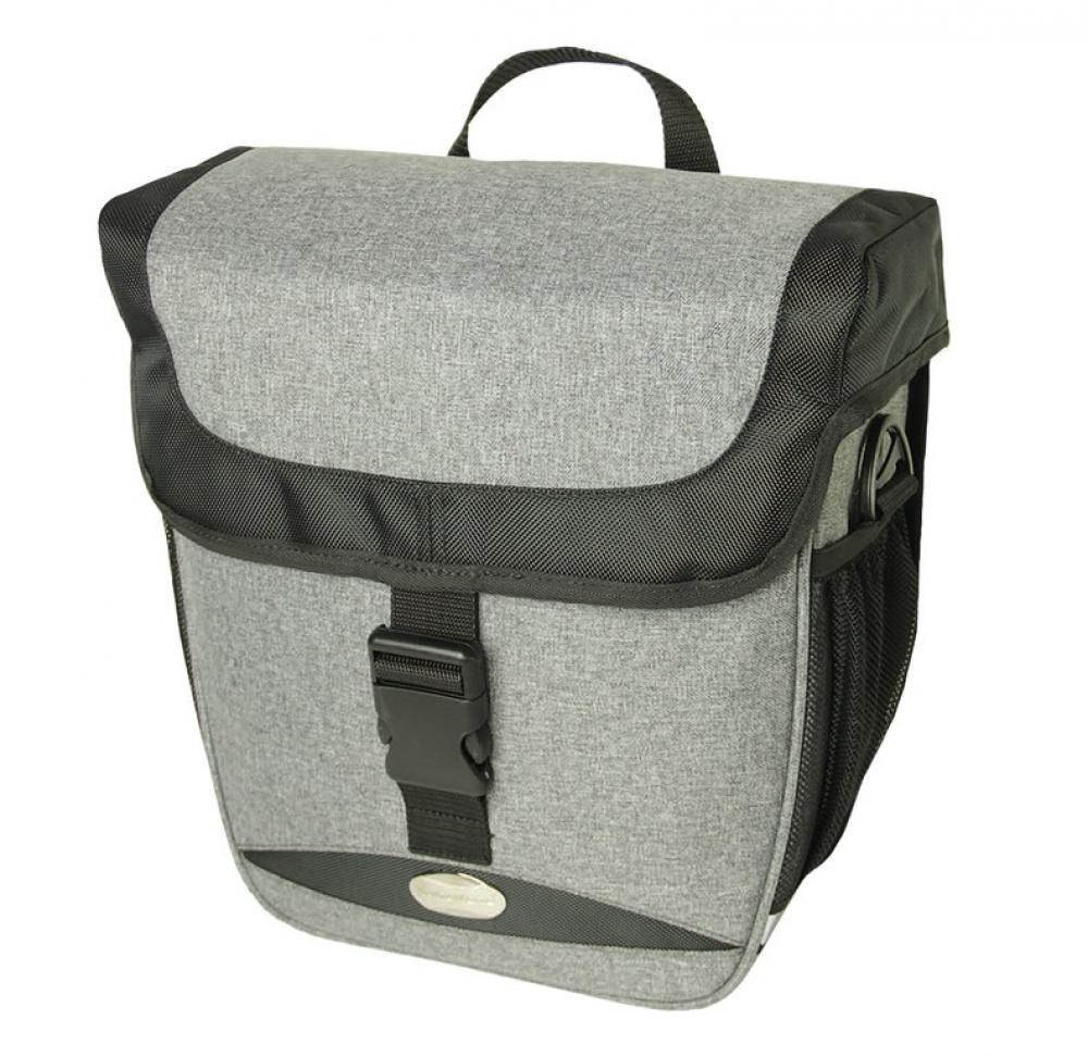 Haberland Fahrrad Einzeltasche Trend M Grey Deluxe