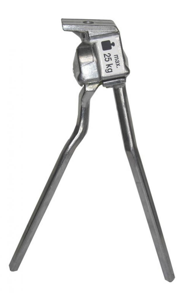 Esge Fahrrad Zweibeinständer Alu silber S Standard 290mm