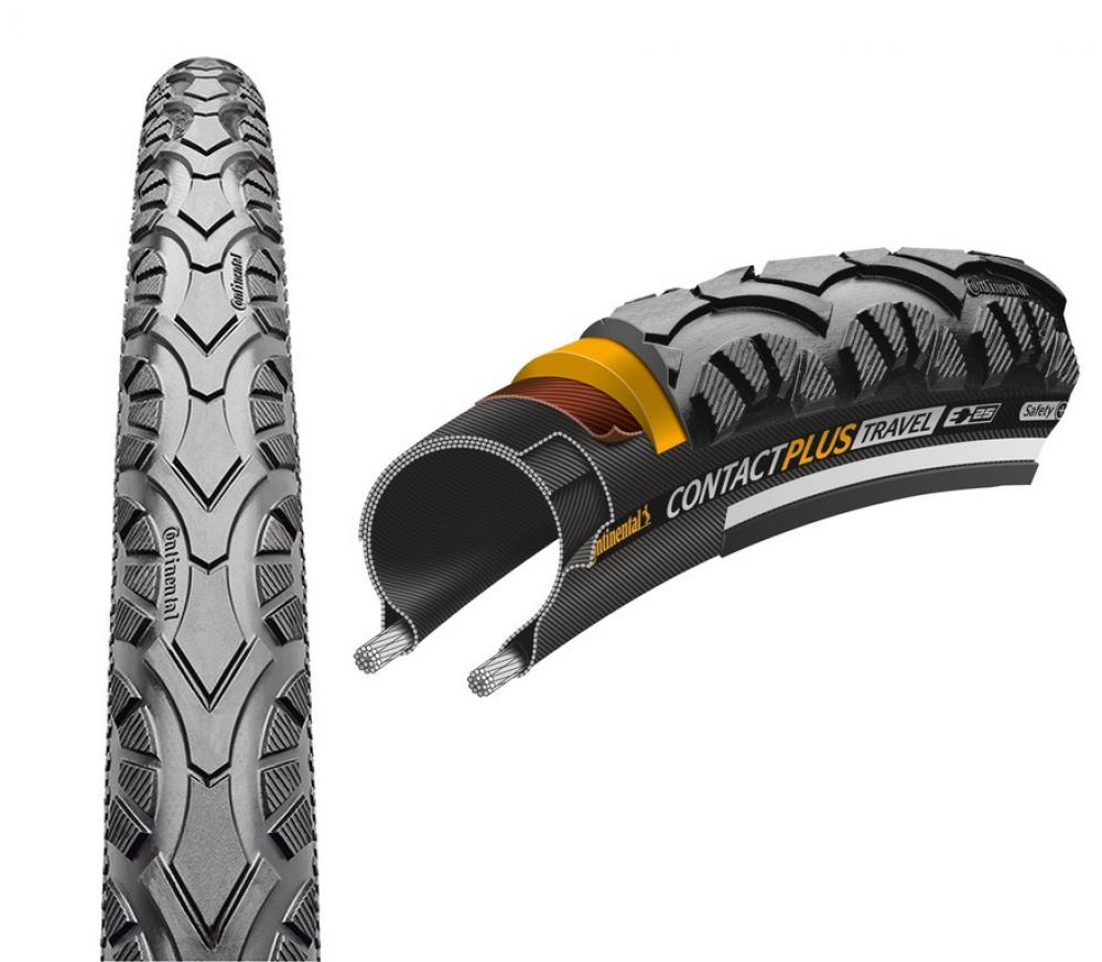 Conti Copertone Bicicletta Contact Plus Travel filo 28x1 3/8x1 5/8\