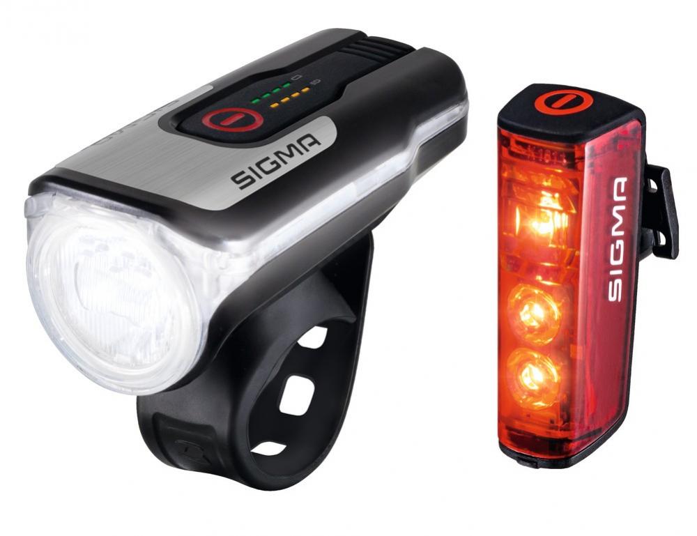 Sigma Fahrrad Beleuchtungsset Aura 80 USB / Blaze