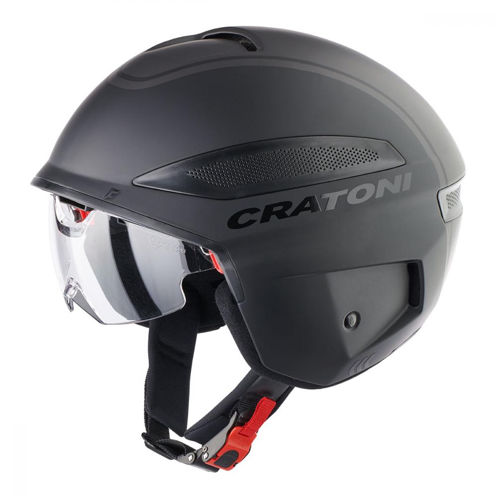 Cratoni Helm Vigor S-Pedelec schwarz matt XL 60 bis 61cm